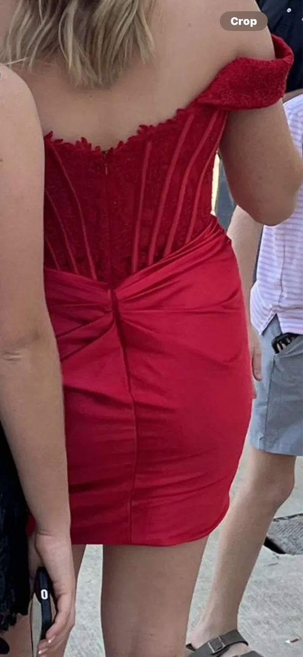 Sherri Hill Homecoming Red - Image 3