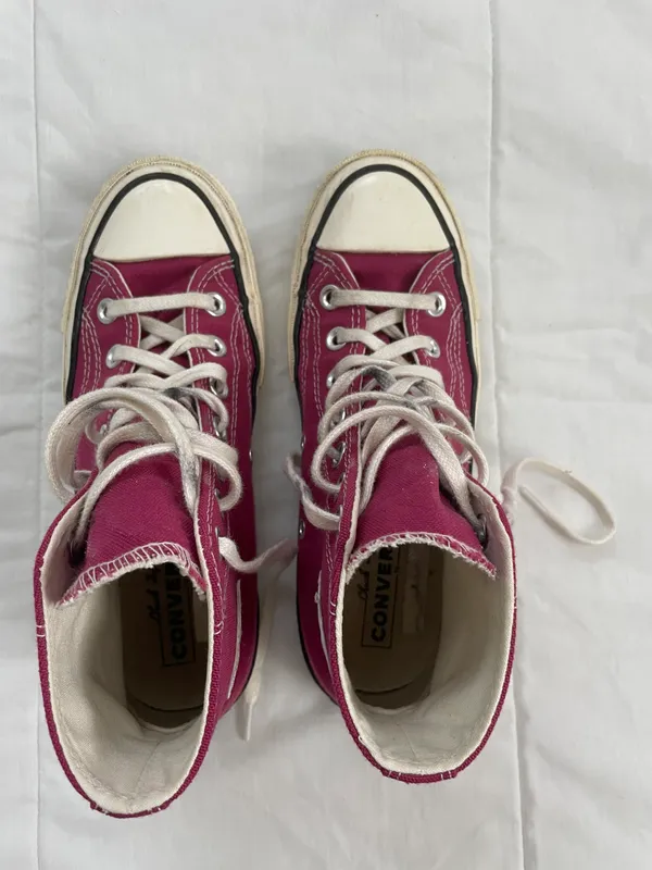 Converse Chuck 70 Midnight Hibiscus High Tops - Image 4