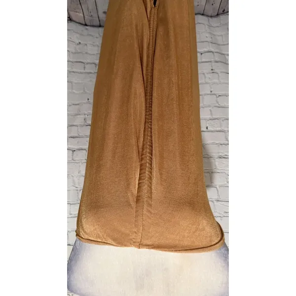 Jluxlabel Gold Slinky Strapless Long Maxi Dress XXL - Image 2