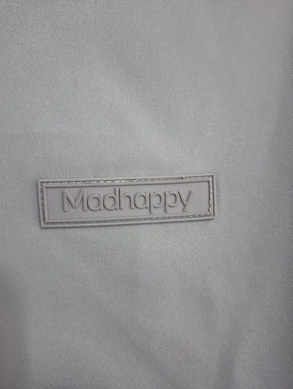 Madhappy unisex Oversized Nylon Anorak rain jacket grey Jacket Xsmall xs NWT - Image 4