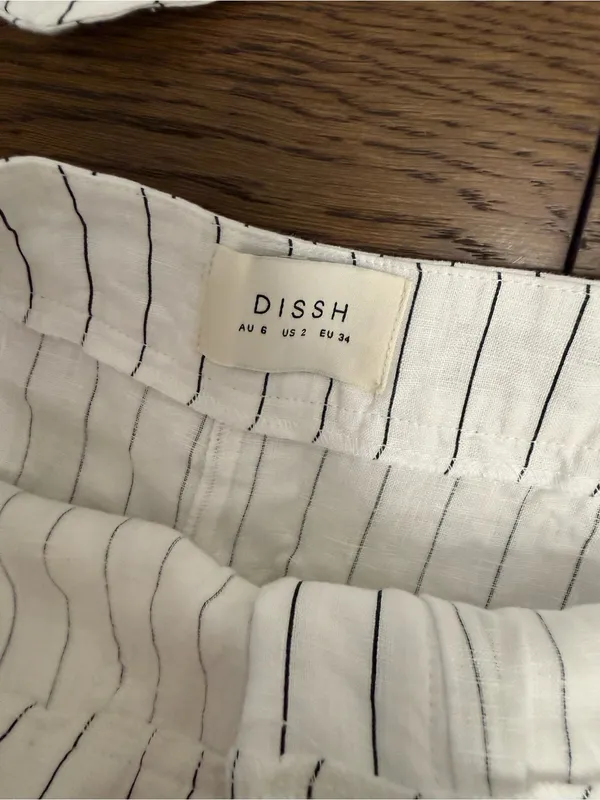DISSH Linen Vest & Skirt Set - Image 3