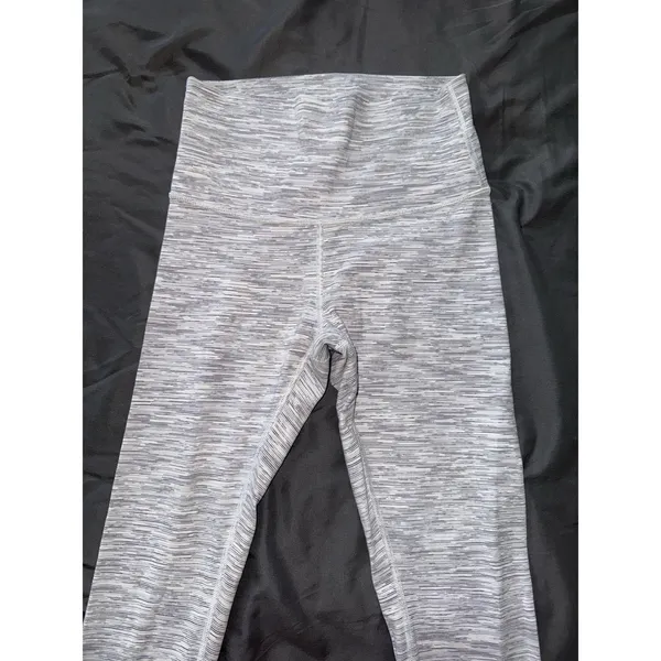 Lululemon Leggings Women‎ Gray Wunder Under Hi Rise Yoga Gym Training Pants Sz 4 - Image 2