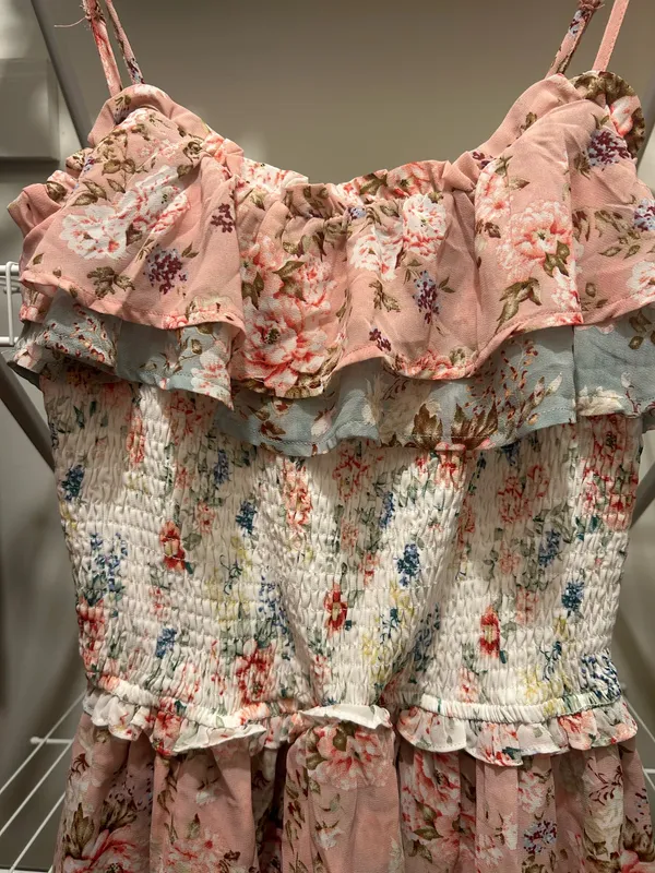 Storia smocked lsf style ruffle dress - Image 2