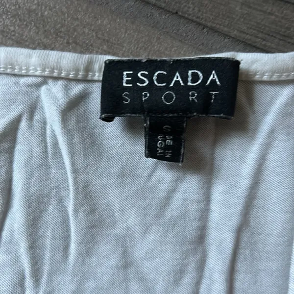 Escada sport White long sleeve top - Image 3