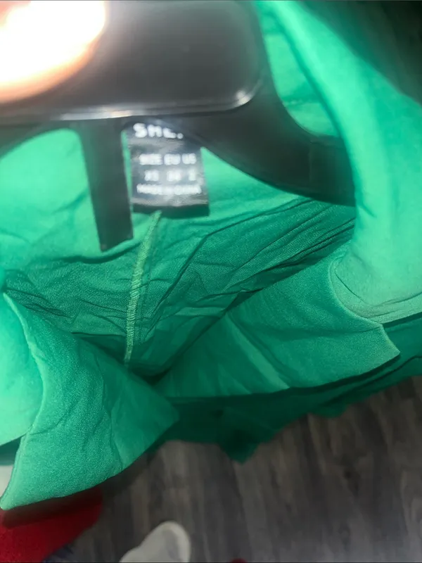 SHEIN Green Single-Button Blazer - Image 3