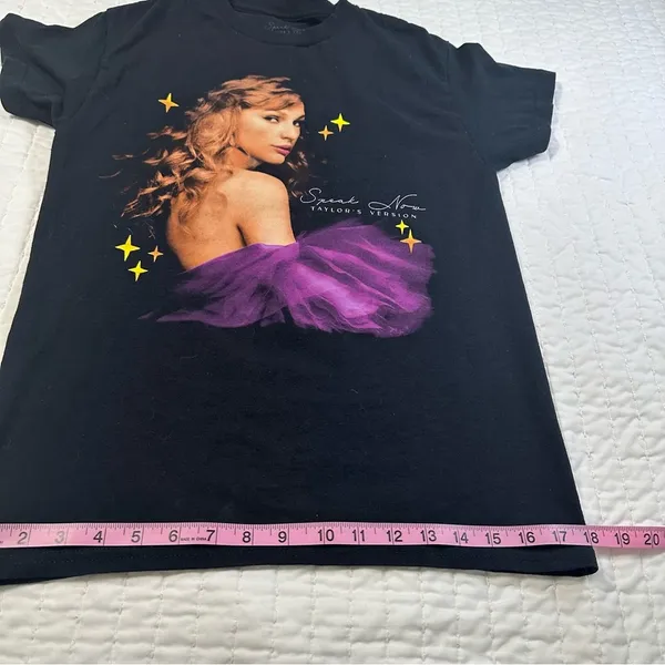 Taylor Swift Black and Purple SPEAK NOW Graphic Tee Taylor’s Version - Image 5