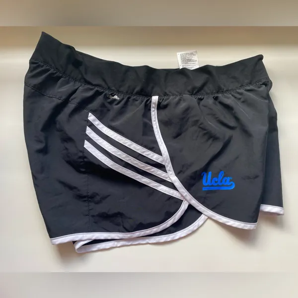 Adidas UCLA Womens Black Shorts size Large - Image 3