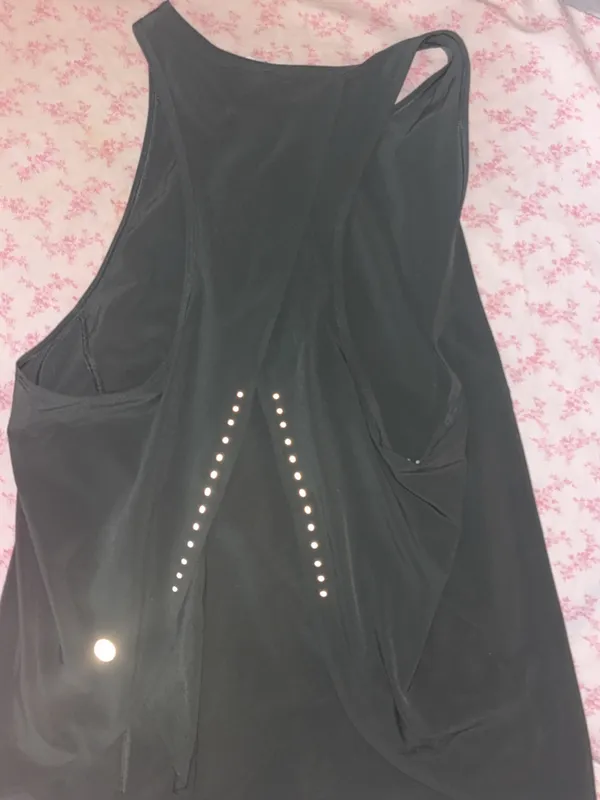 lululemon athletica Olive Racerback Tank with Reflective Dots - Image 2