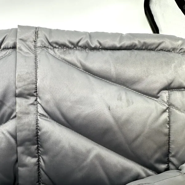 The North Face 550 Aconcagua Jacket Down Puffer Winter Snow Zip Up Pache Gray M - Image 7