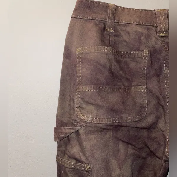 Vintage bleached carhartt pants - Image 4