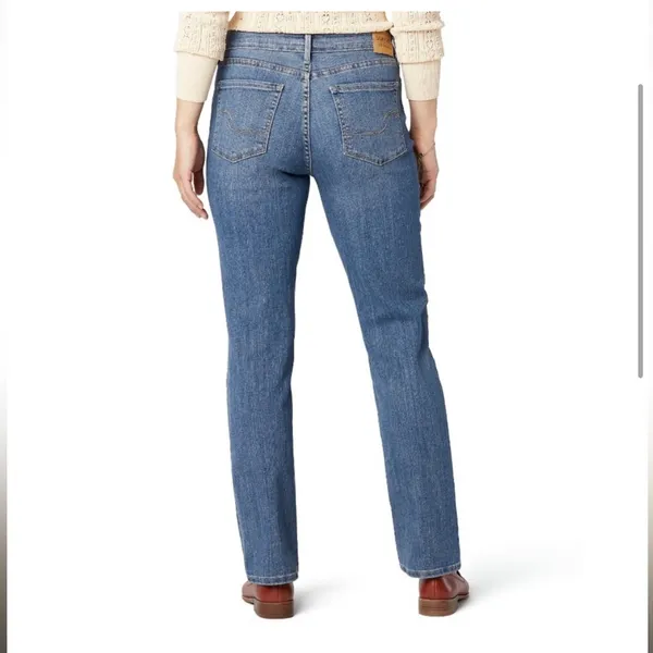 Levi's Blue Straight Leg Women's Jeans - Image 3