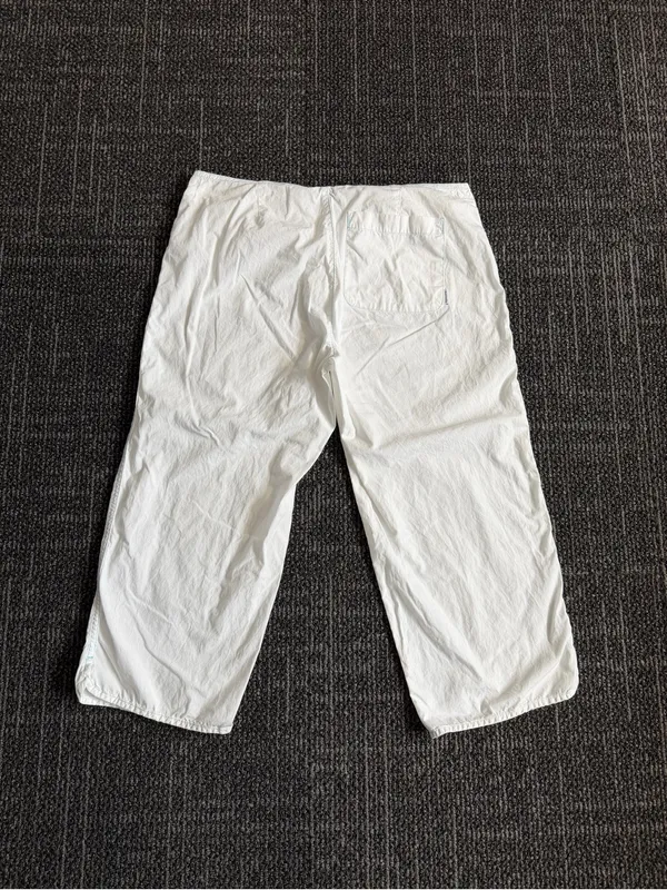 Abercrombie & Fitch Women's Wide Leg White Pants Sz 10 - Image 5