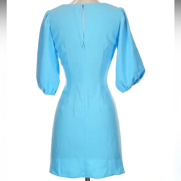 Amanda Uprichard New York Sky Blue Cocktail Dress Size XS - Image 9