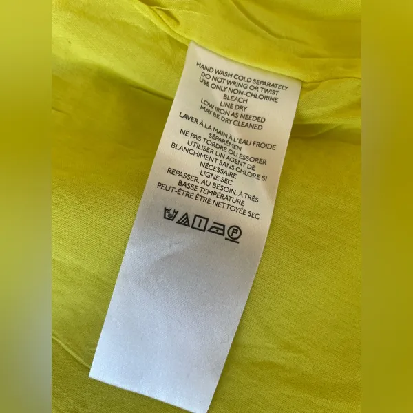 Anthropologie Backless Dress in Bright Yellow - Image 12