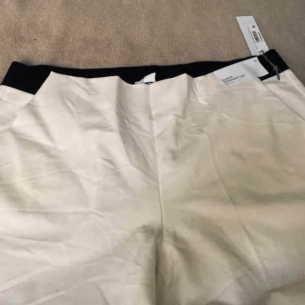 Audra Ponte Womens Mid Rise Straight Pull-On Pants - Image 7