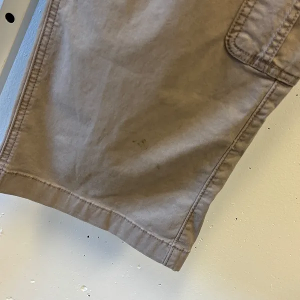 Hollister Ultra High-Rise Baggy Cargo Pants Taupe Brown W25R 0R Wide Leg Utility - Image 9