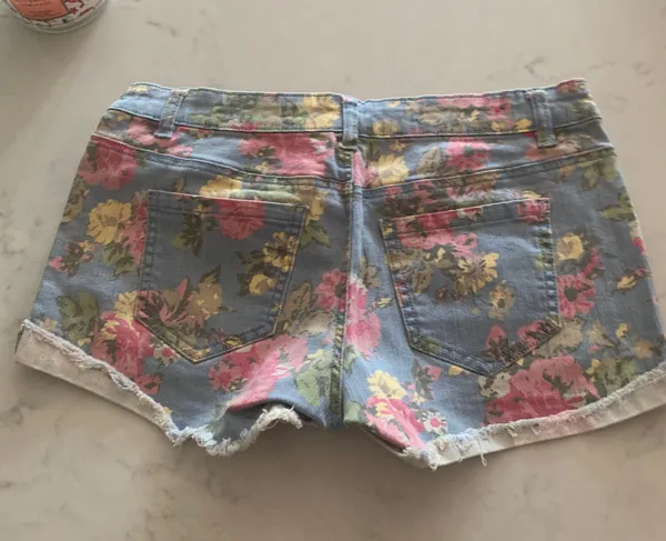 Floral Shorts Multi Size 8 - Image 3
