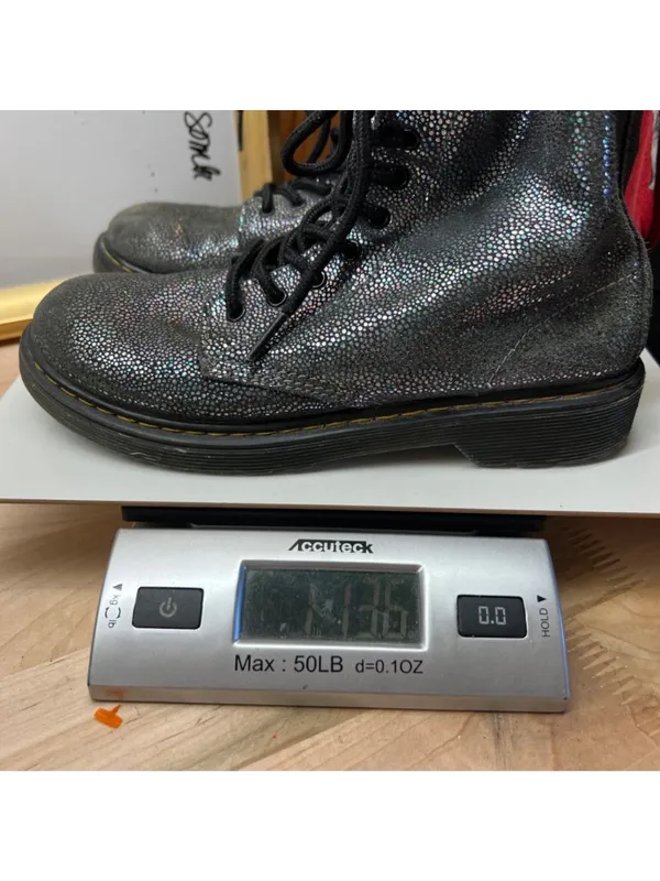Dr. Martens Pascal 1460 Iridescent Sparkle Lace-Up Boots US Size 5 EU 36 - Image 13