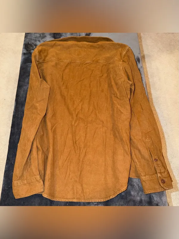 American Eagle Corduroy Button-Down Shirt Size Large - Image 2