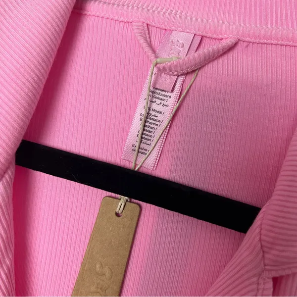Skims Soft Lounge Sleep Shirt in Bubblegum Pink NWT - Image 4