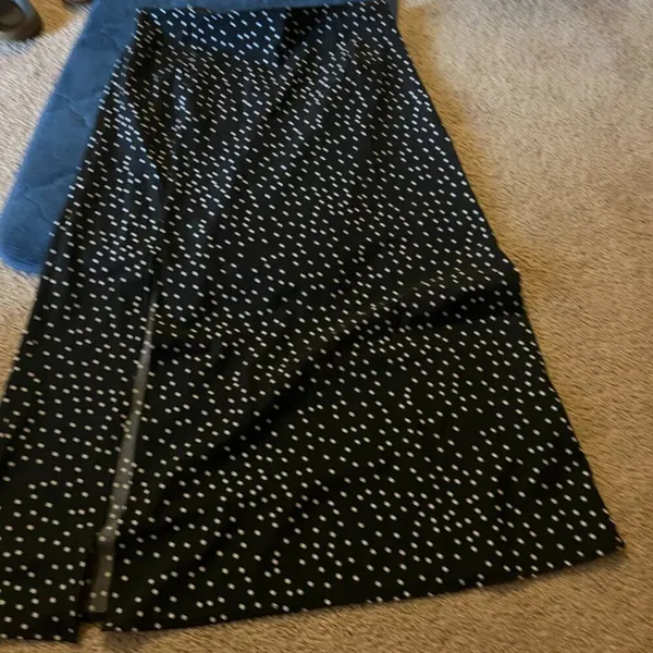 Nasty Gal black polka dot‎ skirt 6 - Image 2
