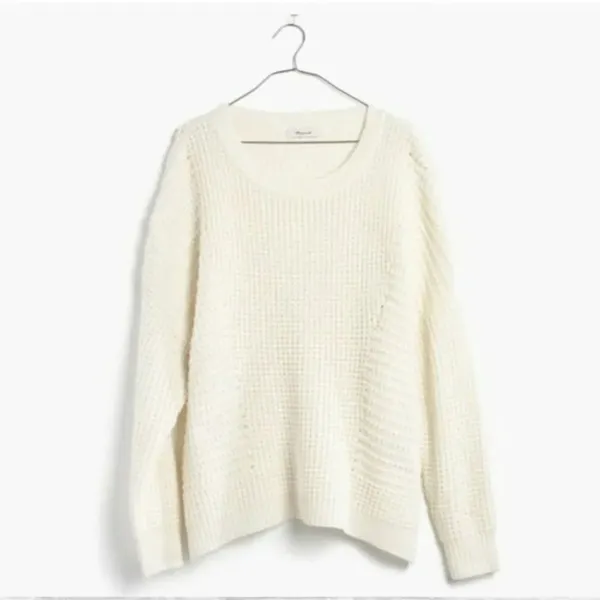 ✨ HP✨Madewell Stitch Mix Pullover Sweater✨ - Image 3
