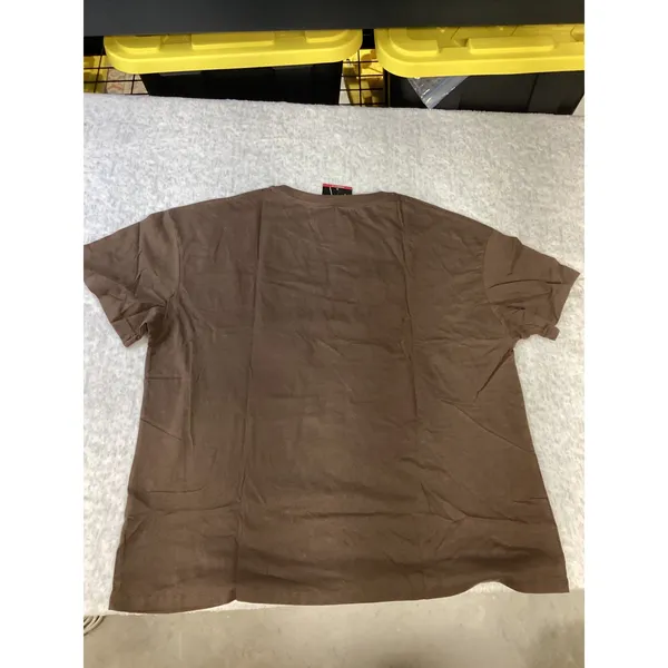 Pink Floyd Queen Elizabeth Hall 1966 Graphic T-Shirt Mocha Brown‎ XL New - Image 4