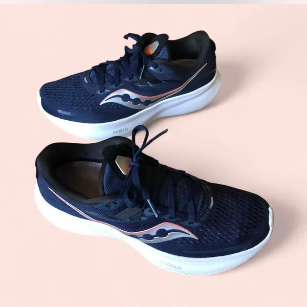 Saucony' Guide 15 Women’s 8 S10729-116 Running Shoes - Blue Raz/Zest. - Image 2