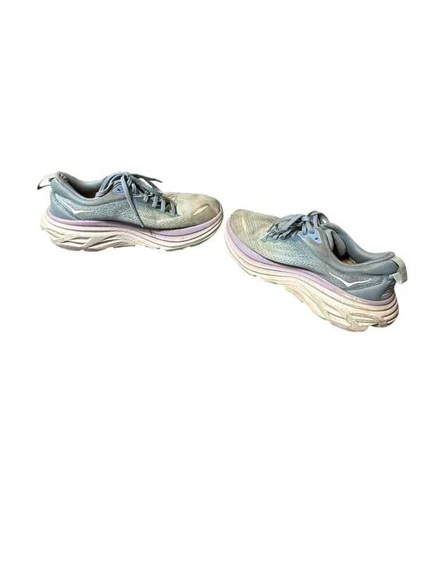 Hoka Bondi 8 Women Size 8 B Airy Blue Running Walking Shoes Sneaker 1127952 - Image 6