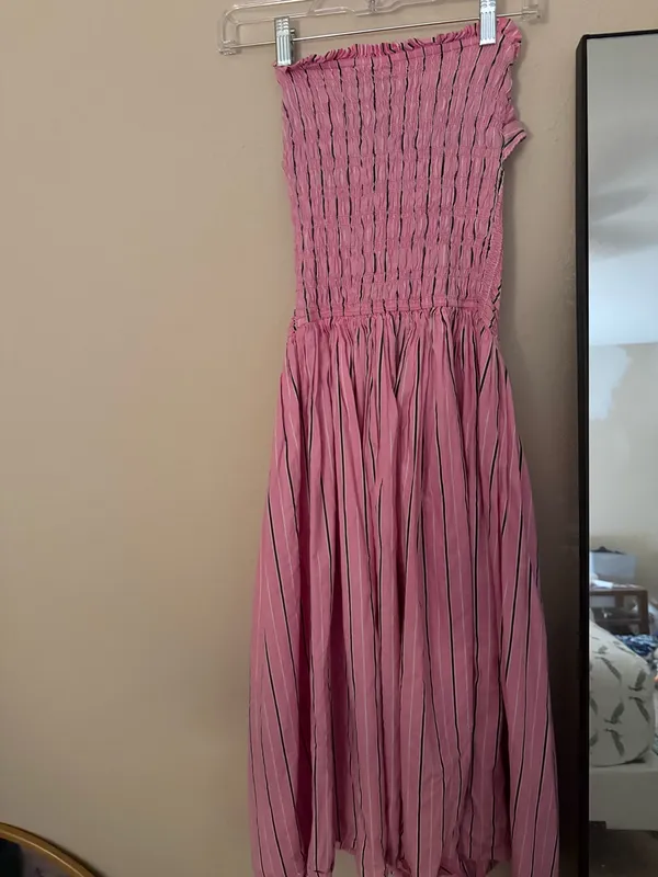 Damson Madder Maxi Dress Pink Size 2 - Image 3