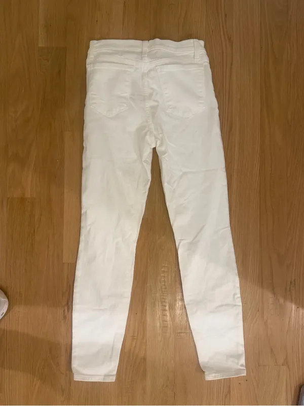 J. crew White High-Rise Skinny Jeans - Image 3