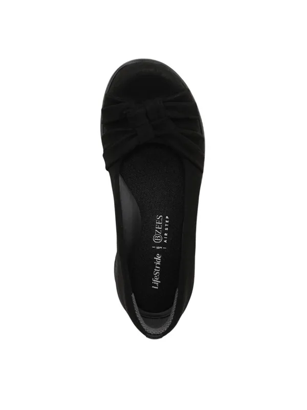 Lifestride Womens Glamour Ballet Flat Skimmers J6150F1 Black 10M - Image 15