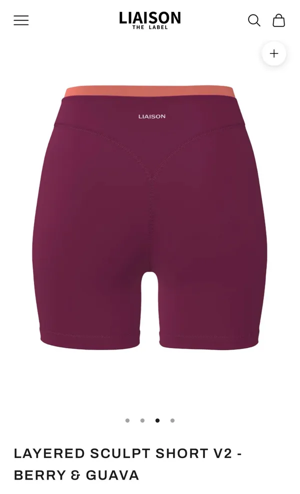 Liaison The Label Berry & Guava Workout Set | Size Medium Purple - Image 7
