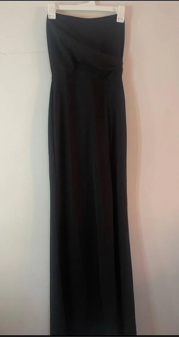 Windsor Dress Black formal strapless dress - Image 4