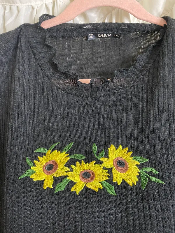 SheIn Mock Neck Long Sleeve - Image 4