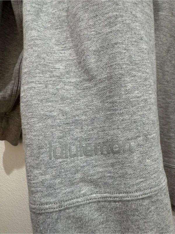 Women’s Lululemon Heather Gray Pullover Hoodie - Image 8