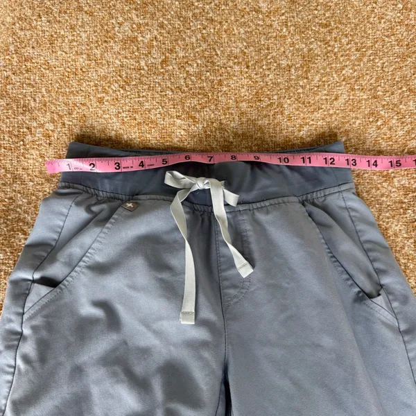 FIGS Zamora Jogger Scrub Pants Blue XXS Technical Collection Healthcare Uniform - Image 6