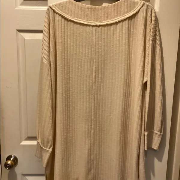 Umgee Cream Knit Sweater - Image 2
