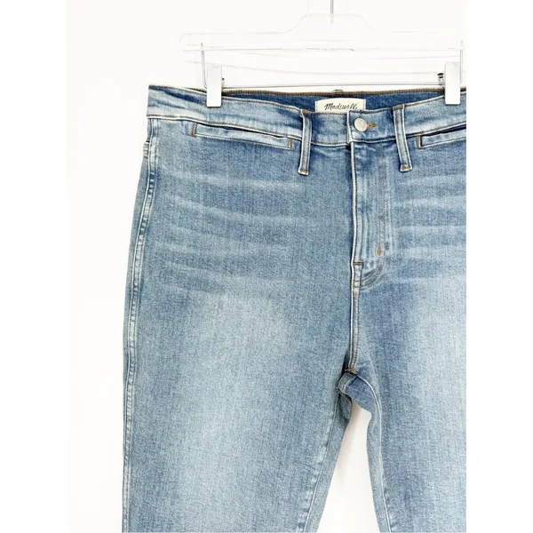 Madewell The 90s Capri Jeans‎ Women's 32 Blue Vintage Inspired - Image 4