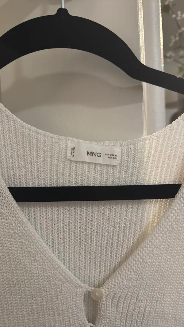 Knit Button Down Tank Top - Image 4