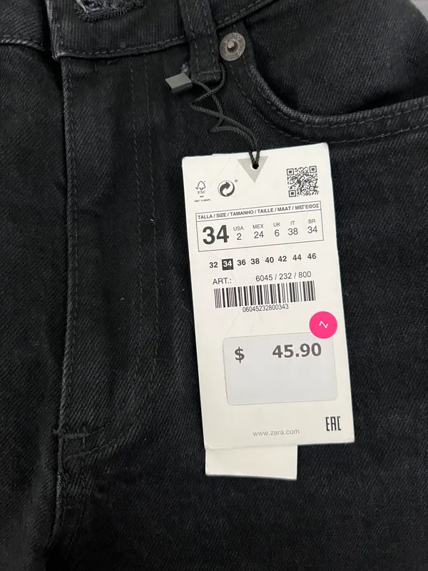 Zara Mom Jeans - Image 4