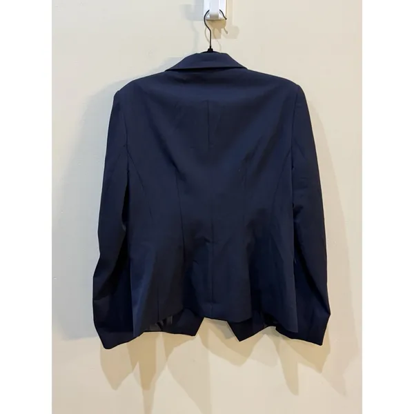 Karen‎ Kane Women's Double Breasted Blazer, US Size Medium Navy Nautical - Image 4