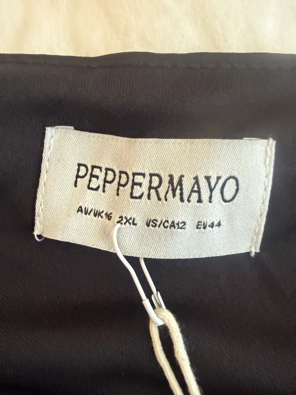 Peppermayo black beaded dress  - Image 5