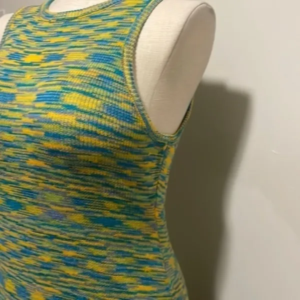 Unbranded Dress woman’s lime green yellow Halter Sleeveless New size Large - Image 7