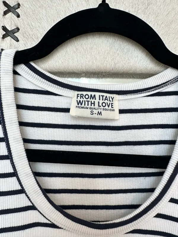 Capri Striped Tank Top Multiple Size S/M - Image 4