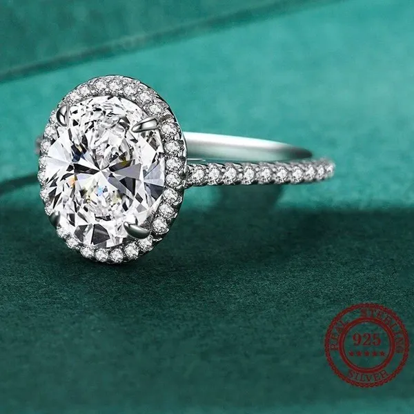 Sterling Silver SIZE 5 925 Round Sparkling AAAAA CZ Ring - Image 3
