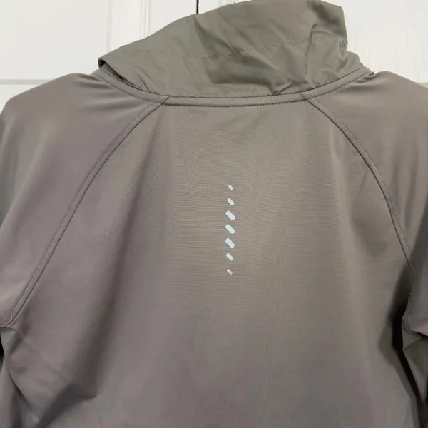 Columbia Sportswear Soft Shell Full Zip Jacket Gray High Neck  - Image 9