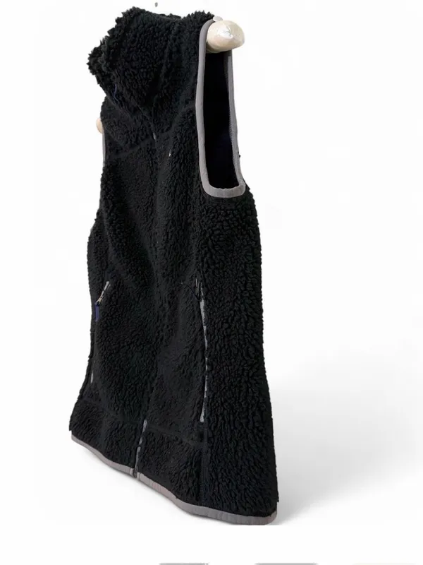 NWT L.L.Bean Women’s Mountain Mountain Pile Black Zip Up Fleece Vest Size S Reg - Image 8