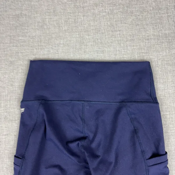 Fabletics Leggings Womens XS Blue Ankle PowerHold Pockets Compression Yoga Pants - Image 12