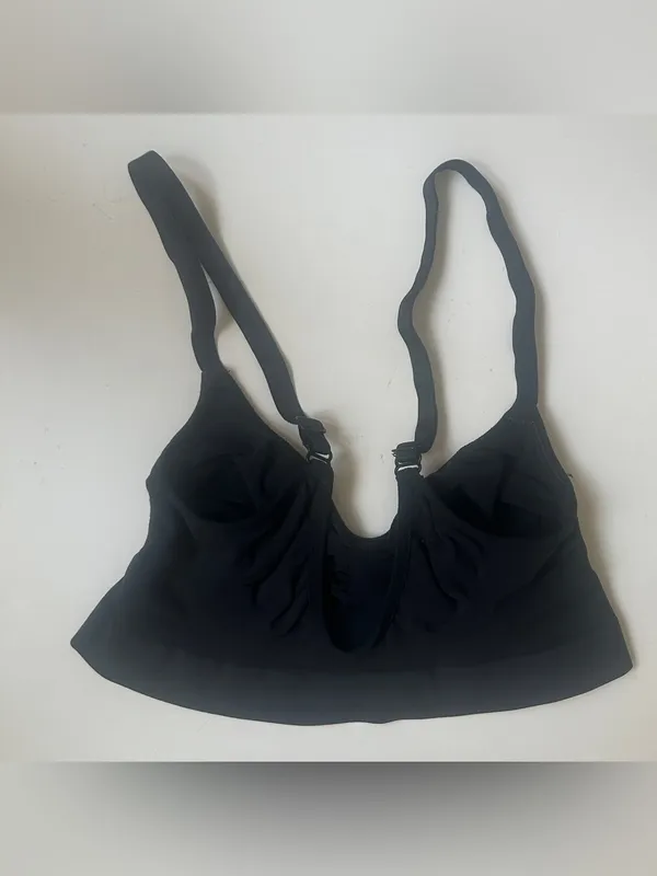 SKIMS Women’s Seamless Black Bralette L/XL - Image 2